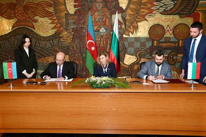 България и Азербайджан подписаха междуправителствено споразумение за изграждане и реконструкция на парк „Шуша“ във Велико Търново
